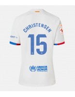 Barcelona Andreas Christensen #15 Vieraspaita 2023-24 Lyhythihainen